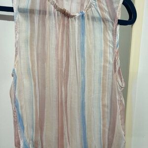 Bella Dahl sleeveless top stripes